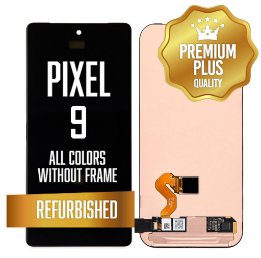 [LCD-GP9-FP-BK] LCD Assembly for Google Pixel 9 Without Frame (With Fingerprint Sensor) - All Colors (Premium/ Refurbished)