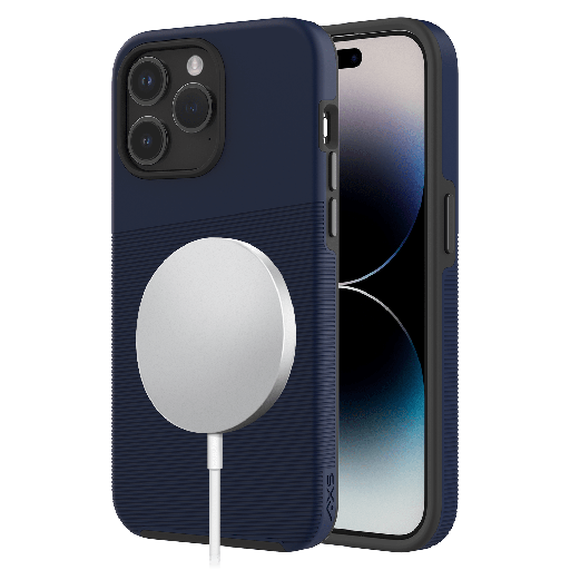 [IPPTPM3131] Axs - Protech Plus Magsafe Case For Apple Iphone 15 Pro Max - Astral Blue