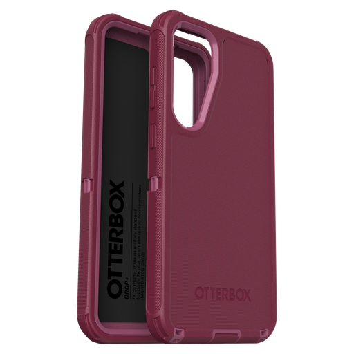 [77-97563] Otterbox - Defender Pro Case For Samsung Galaxy S25 Plus - Foxberry Pink