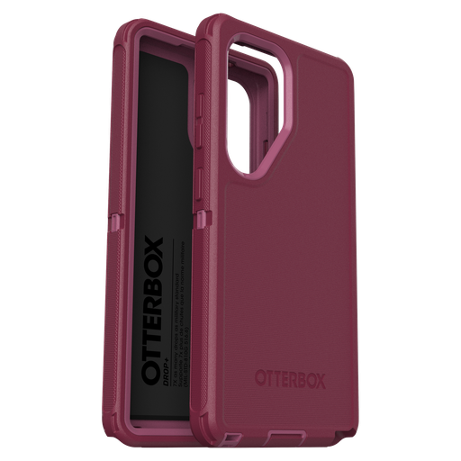 [77-97568] Otterbox - Defender Pro Case For Samsung Galaxy S25 Ultra - Foxberry Pink