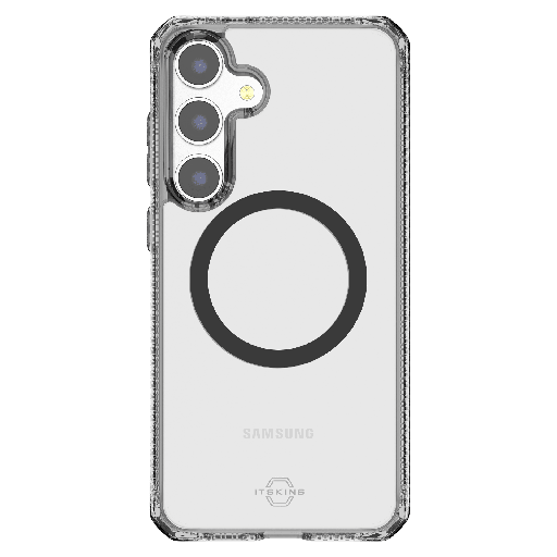 [SGZR-HMACR-SMOK] Itskins - Hybridr Clear Magsafe Case For Samsung Galaxy S25 - Smoke