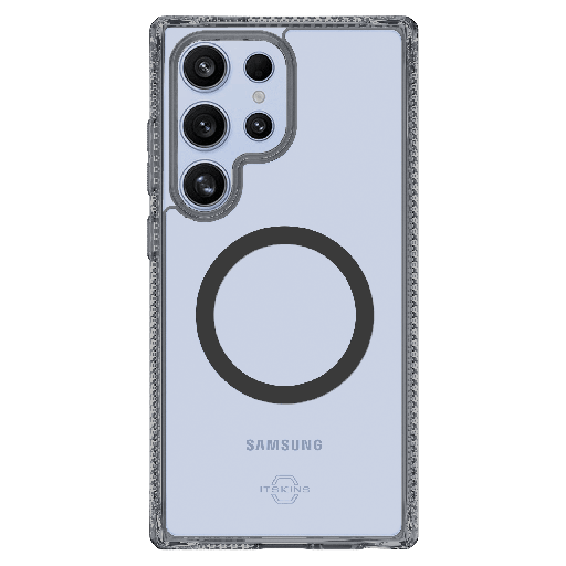 [SGZU-HMACR-SMOK] Itskins - Hybridr Clear Magsafe Case For Samsung Galaxy S25 Ultra - Smoke
