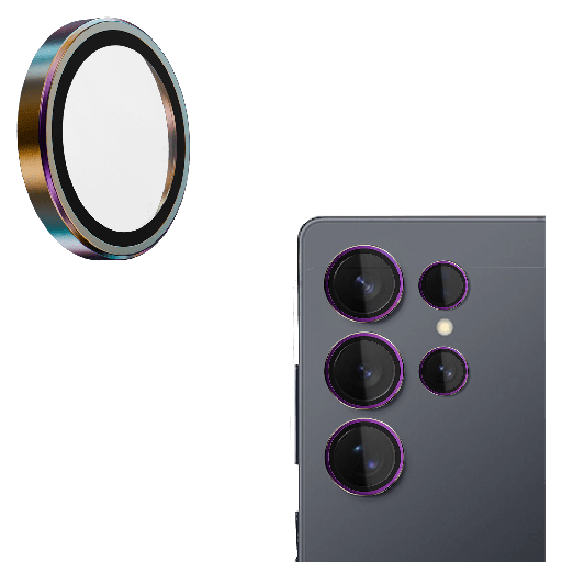 [GGACXXC208SS17C] Gadget Guard - Camera Lens Protector For Samsung Galaxy S25 Ultra - Iridescent