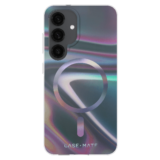 [CM055928] Case-mate - Soap Bubble Case With Magnet For Samsung Galaxy S25 - Iridescent