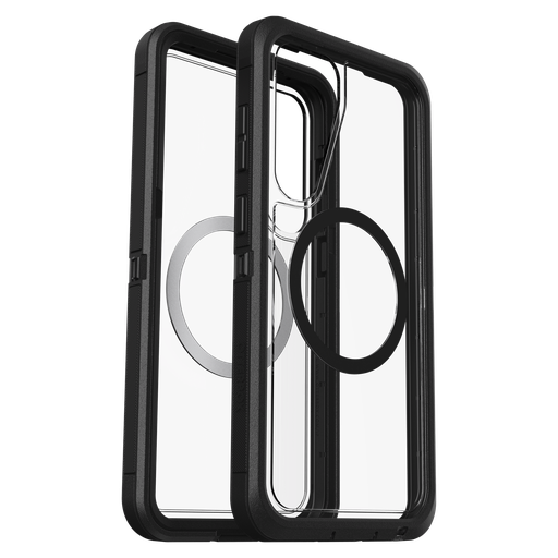 [77-97639] Otterbox - Defender Pro Xt Clear Magnetic Case For Samsung Galaxy S25 Plus - Dark Side