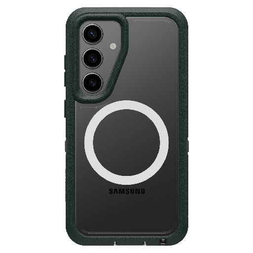 [77-97880] Otterbox - Defender Pro Xt Clear Magnetic Case For Samsung Galaxy S25 Plus - Sagebrush Green