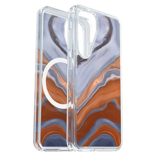 [77-97697] Otterbox - Symmetry Clear Magnetic Case For Samsung Galaxy S25 - High Desert Marble