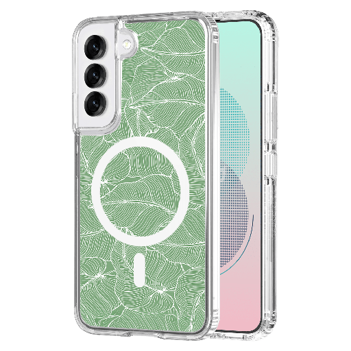 [AA-PLUSS25-HDPRINT-PALM] Ampd - Tpu   /   Acrylic Hd Print Case For Samsung Galaxy S25 Plus - Pattern