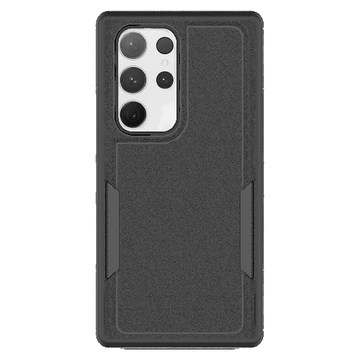 [AA-ULTRAS25-MILITARY-BLK] Ampd - Dual Layer Hard Shell Military Drop Case For Samsung Galaxy S25 Ultra - Black