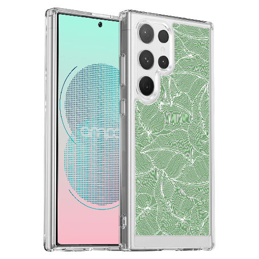 [AA-ULTRAS25-HDPRINT-PALM] Ampd - Tpu   /   Acrylic Hd Print Case For Samsung Galaxy S25 Ultra - Pattern