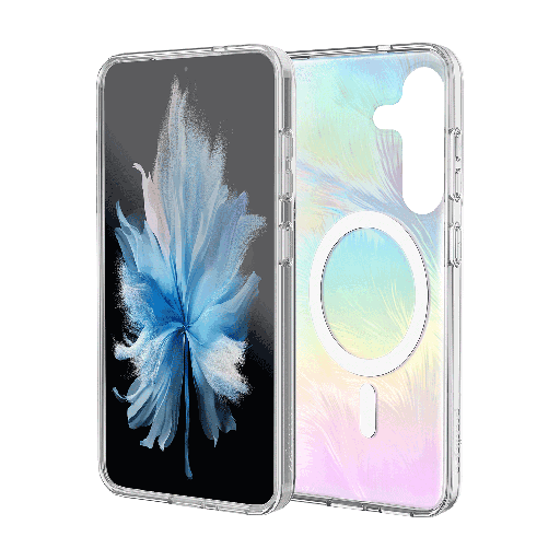 [SGS25-PMPS-ICE] Prodigee - Pampas Case For Samsung Galaxy S25 - Iridescent