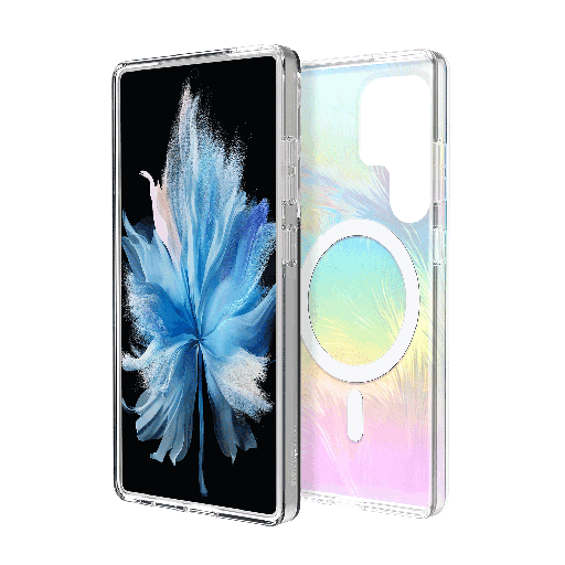 [SGS25U-PMPS-ICE] Prodigee - Pampas Case For Samsung Galaxy S25 Ultra - Iridescent