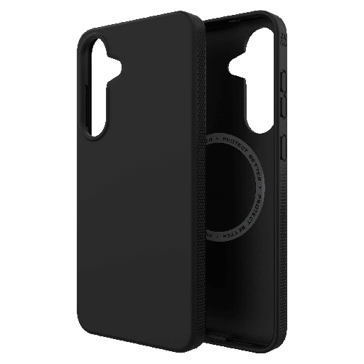 [702318054] Zagg - Milan Snap Opaque Case For Samsung Galaxy S25 Plus - Black