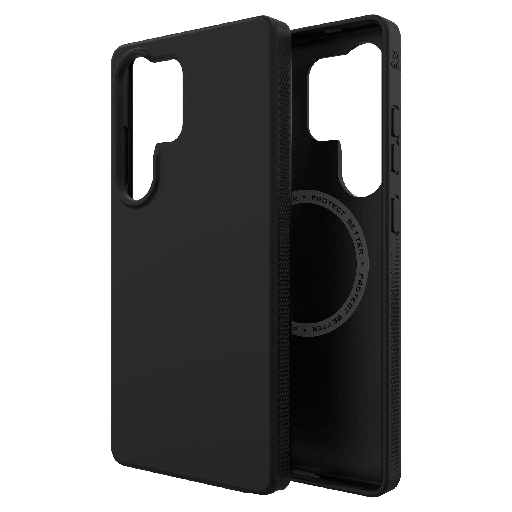 [702318055] Zagg - Milan Snap Opaque Case For Samsung Galaxy S25 Ultra - Black