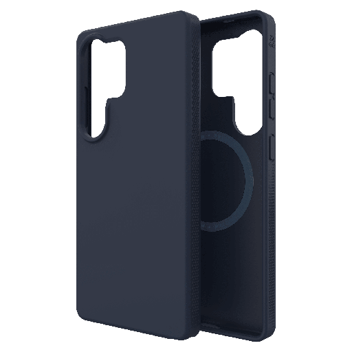 [702318058] Zagg - Milan Snap Opaque Case For Samsung Galaxy S25 Ultra - Navy