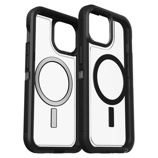 [77-98196] Otterbox - Defender Pro Xt Clear Case For Apple Iphone 15    /    Iphone 14    /    Iphone 13   /   Iphone 16e - Dark Side