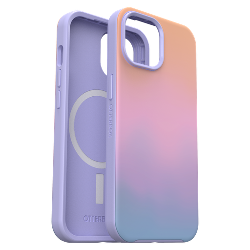 [77-93399] Otterbox - Symmetry Graphics Magsafe Case For Apple Iphone 15    /    Iphone 14    /    Iphone 13   /   Iphone 16e - Soft Sunset