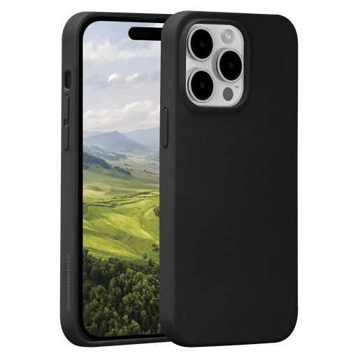 [MO61NIBLU246] Dbramante1928 - Monaco Magsafe Case For Apple Iphone 15 Pro - Night Black