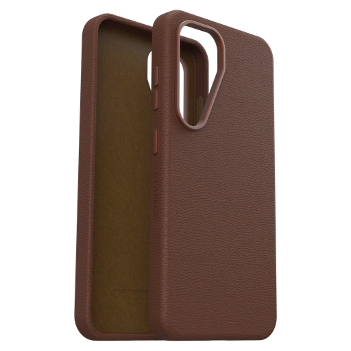 [77-97386] Otterbox - Symmetry Cactus Leather Case For Samsung Galaxy S25 - Rich Adobe