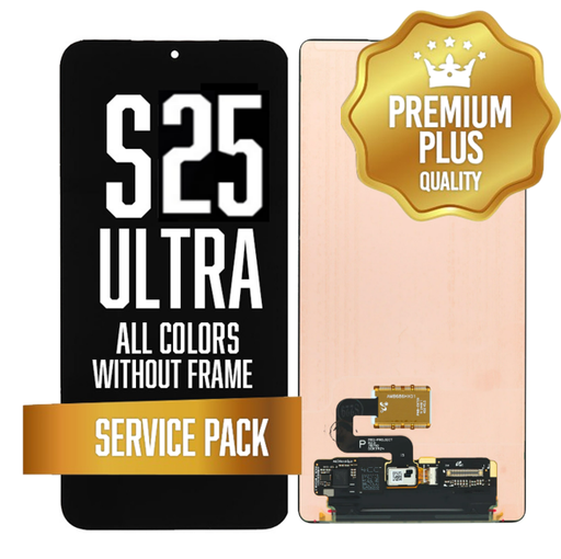 [LCD-S25U-SP-BK] OLED Assembly for Samsung Galaxy S25 Ultra Without Frame - (Service Pack)