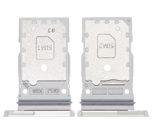 [SP-S21FE-DSCT-WH] Dual Sim Card Tray For Samsung Galaxy S21 FE 5G (White) (Premium)