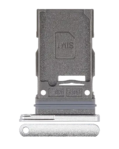 [SP-S21FE-SSCT-WH] Single Sim Card Tray For Samsung Galaxy S21 FE 5G (White) (Premium)