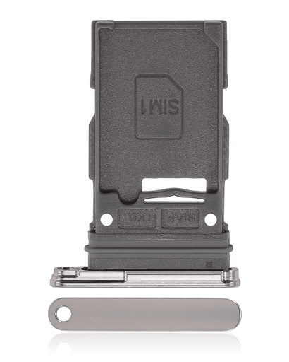 [SP-S23P-SSCT-CR] Single Sim Card Tray For Samsung Galaxy S23 5G / S23 Plus 5G (Cream) (Premium)