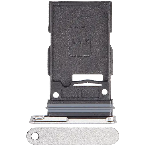 [SP-S24FE-SST-GRY] Single Sim Card Tray For Samsung Galaxy S24 FE 5G (Premium) (Gray)