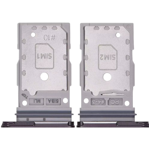[SP-S24P-DST-BLK-ONYX] Dual Sim Card Tray For Samsung Galaxy S24 5G / S24 Plus (Premium) (Onyx Black)