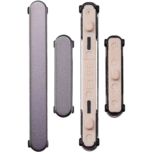 [SP-S24P-HB-BLK-ONYX] Hard Buttons (Power & Volume) For Samsung Galaxy S24 5G / 24 Plus 5G (Premium) (Onyx Black)