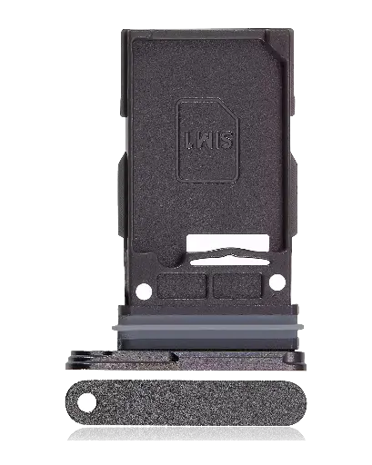 [SP-S24U-SSCT-BK] Single Sim Card Tray For Samsung Galaxy S24 Ultra (Titanium Black) (Premium)