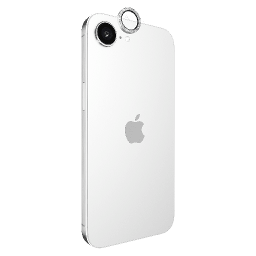[CM056586] Case-mate - Aluminum Ring Camera Lens Glass Protector For Apple Iphone 16e - Twinkle