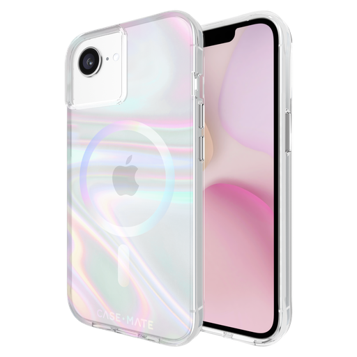 [CM056560] Case-mate - Soap Bubble Magsafe Case For Apple Iphone 16e    /    Iphone 15    /    Iphone 14    /    Iphone 13   /   Iphone 17e - Soap Bubble