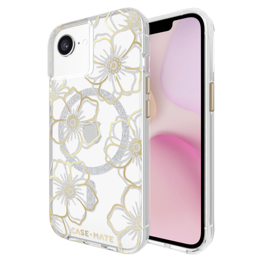 [CM056558] Case-mate - Floral Gems Magsafe Case For Apple Iphone 16e   /   Iphone 15   /   Iphone 14   /   Iphone 13 - Floral Gems