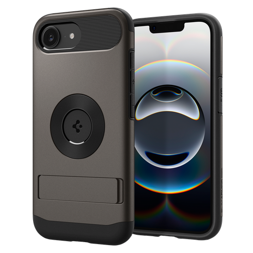 [ACS09130] Spigen - Slim Armor Mag Fit Case For Apple Iphone 16e - Gunmetal