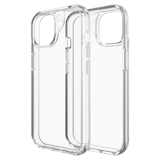 [702318188] Zagg - Crystal Palace Case For Apple Iphone 16e   /   Iphone 15   /   Iphone 14   /   Iphone 13 - Clear
