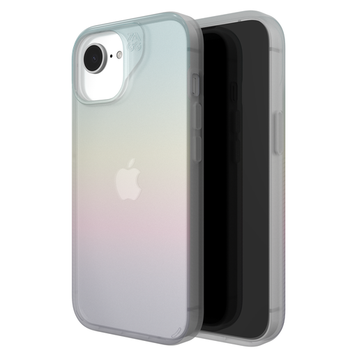 [702318197] Zagg - Milan Case For Apple Iphone 16e   /   Iphone 15   /   Iphone 14   /   Iphone 13 - Iridescent