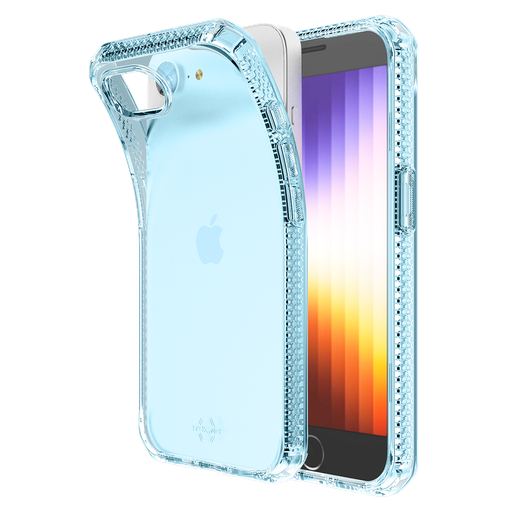 [APS4-SPECM-LBLU] Itskins - Spectrumr Clear Case For Apple Iphone 16e - Light Blue