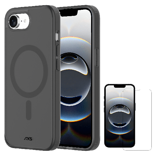 [PIPPS3240] Axs - Proshield Magsafe Case With Armorglass Pack For Apple Iphone 16e - Smoke