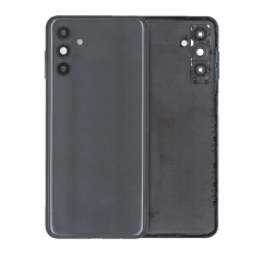 [SP-A047-BCVGWCL-NO-BK] Back Cover Glass With Camera Lens For Samsung Galaxy A04S (A047 / 2022) (No Logo) (Black)