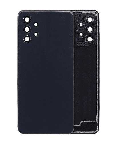 [SP-A326-BCVGWCL-NO-BK] Back Cover Glass With Camera Lens For Samsung Galaxy A32 5G (A326 / 2021) (No Logo) (Awesome Black)