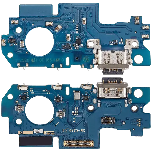 [SP-A346-CPB-AM] Charging Port With Board For Samsung Galaxy A34 (A346 / 2023) (Aftermarket)