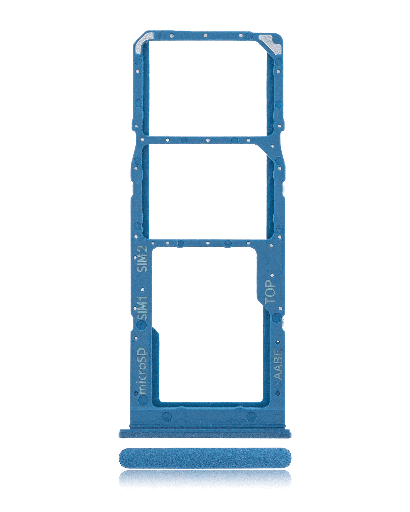 [SP-A022-DSCT-BL] Dual Sim Card Tray For Samsung Galaxy A02 (A022 / 2020) (Blue) (Premium)