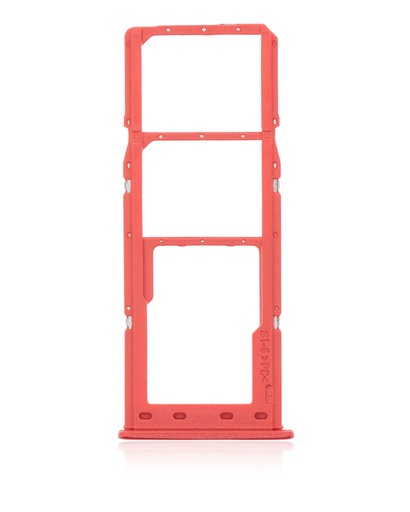 [SP-A022-DSCT-RD] Dual Sim Card Tray For Samsung Galaxy A02 (A022 / 2020) (Red) (Premium)