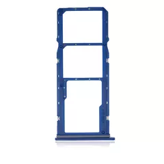 [SP-A032-DSCT-BL] Dual Sim Card Tray For Samsung Galaxy A03 Core (A032 / 2021) (Blue) (Premium)
