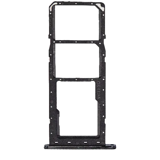 [SP-A042-DSCT-BK] Dual Sim Card Tray For Samsung Galaxy A04E (A042 / 2022) (Black) (Premium)