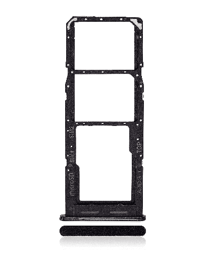 [SP-A047-DSCT-BK] Dual Sim Card Tray For Samsung Galaxy A04S (A047 / 2022) (Black) (Premium)