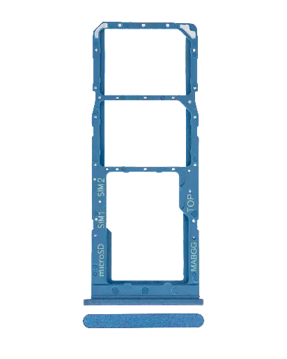 [SP-A125-DST-BL] Dual Sim Card Tray For Samsung Galaxy A12 (A125 / 2020) (Blue)