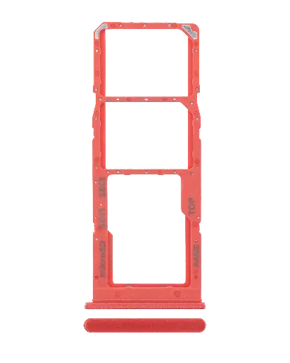 [SP-A125-DST-RD] Dual Sim Card Tray For Samsung Galaxy A12 (A125 / 2020) (Red)