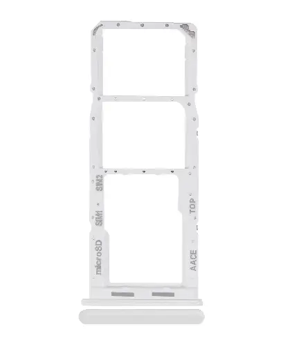 [SP-A135-DSCT-WH] Dual Sim Card Tray For Samsung Galaxy A13 (A135 / 2022) (White) (Premium)